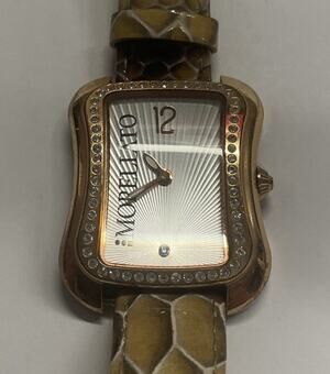 Morellato Master S0E007 Natural Diamond Bezel Rose Gold Women's Quartz Watch